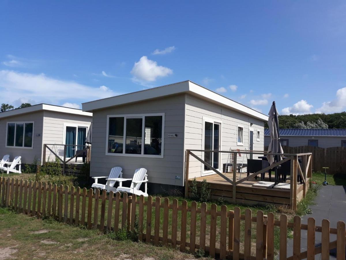 Camping De Duinhoeve Chalet Schelp Not For Companies Nieuw-Haamstede Dış mekan fotoğraf